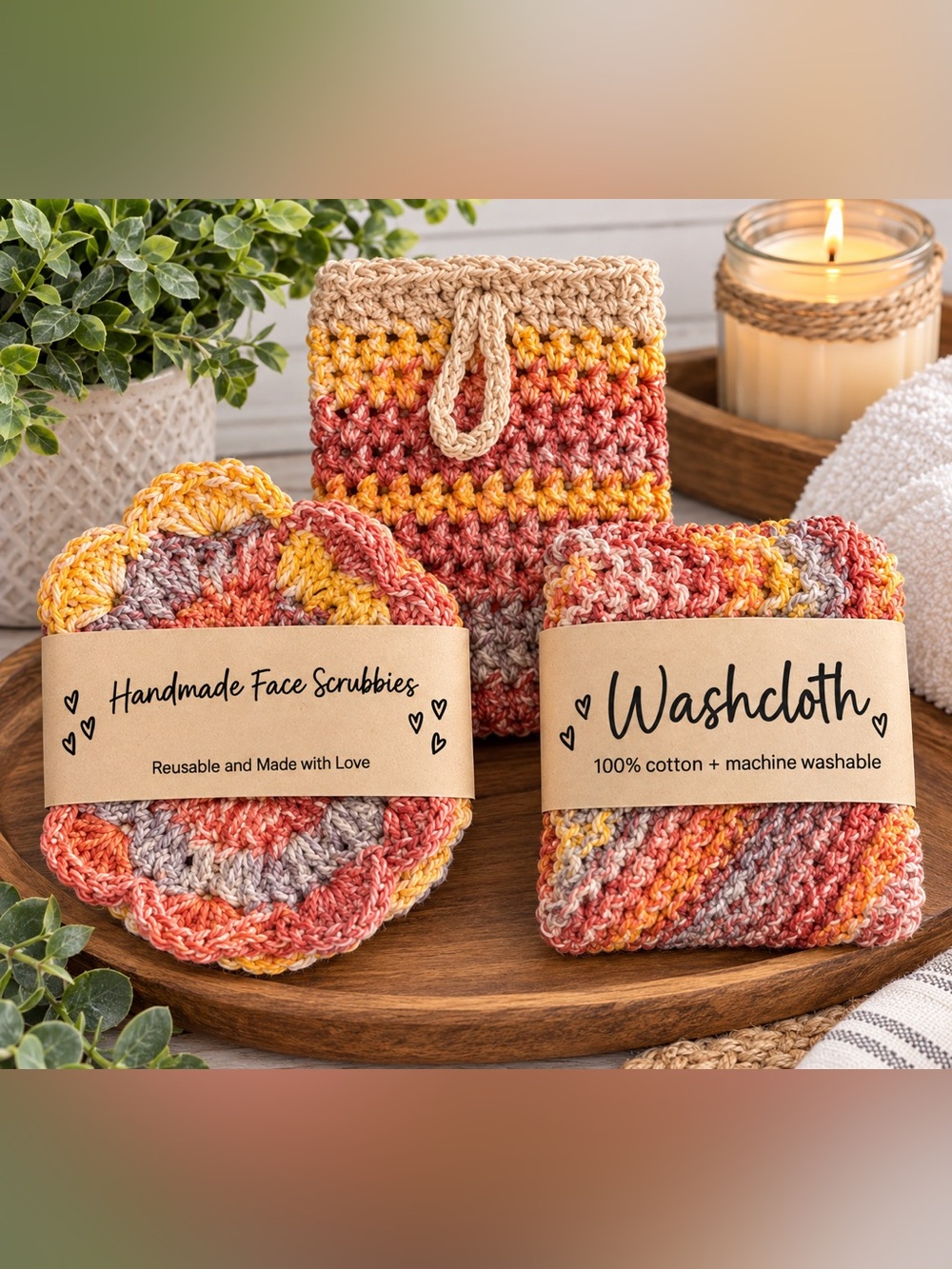Crochet Spa Set